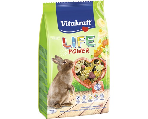 Vitakraft Life Power Aliment pour lapins nains en sac