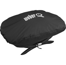 Weber Abdeckhaube Grillabdeckung Abdeckhaube Wetterschutzhaube für Q100-/1000 wasserabweisend Polyester schwarz