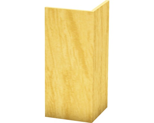 Profilé d’angle Prinz en PVC chêne dur 20 x 20 mm x 2,5 m Profilé d''angle en bois