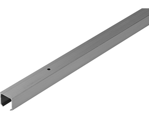 Laufprofil SlideLine 55 zum Aufschrauben, 2000 mm, Aluminium silber eloxiert