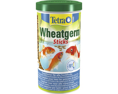 TetraPond Teichfischfutter Wheatgerm Sticks 1 L