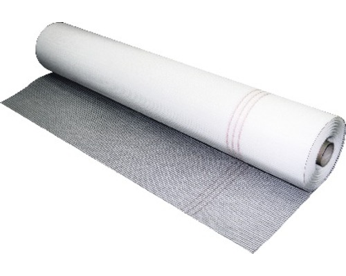 Tissu de renforcement résistant aux alcalis 145 gr/m² 4,5x4 mm blanc rouleau 10x1 m = 10 m²