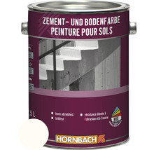 HORNBACH Zementfarbe Bodenfarbe weiss 2,5 l