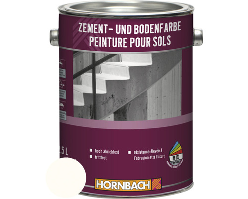 Eimer Zement- und Bodenfarbe 2,5 Liter von Hornbach