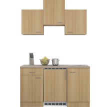 Kitchenette Nano décor hêtre 150 cm