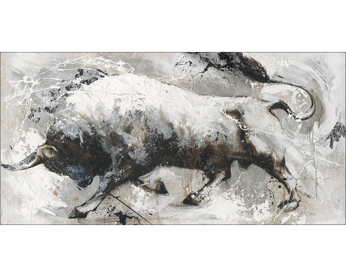 Tableau sur toile Original Bull 90x180 cm