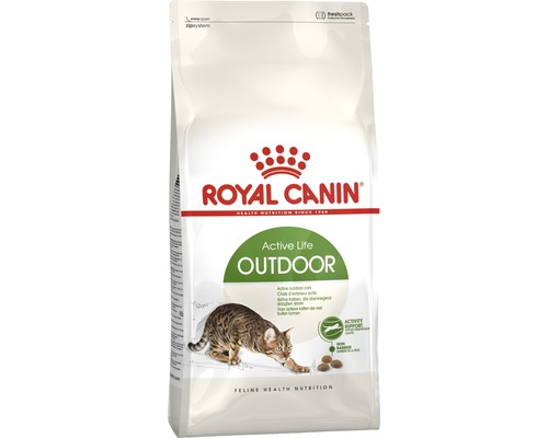 Croquettes pour chats ROYAL CANIN Outdoor 400 g Emballage de nourriture pour chats Royal Canin Active Life Outdoor