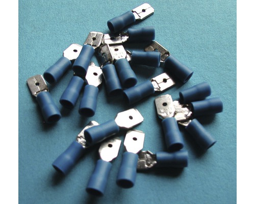 Plusieurs cosses de câble avec cosses plates femelles