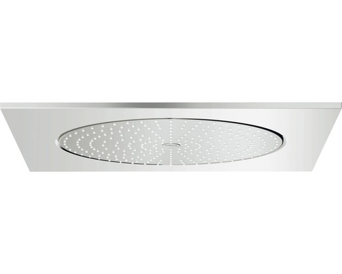 Pomme de douche carrée pour montage au plafond