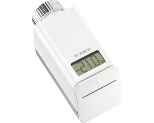 Thermostat de radiateur Bosch avec affichage numérique pour le réglage de la température