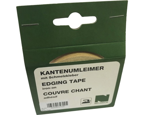 Placage de chant thermocollant sur rouleau dans un emballage