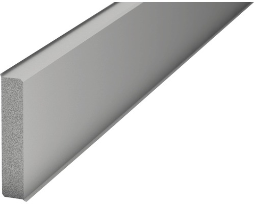 Plinthe Prinz en mousse rigide gris 60x2500 mm Plinthe en plastique