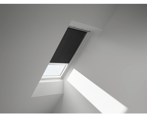 VELUX Sichtschutzrollos schwarz uni solarbetrieben Rahmen aluminium RSL MK10 4069S
