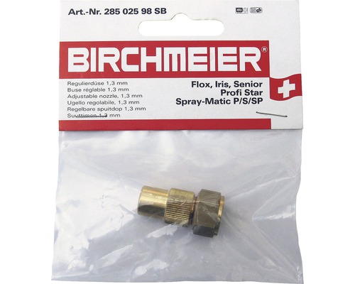 Birchmeier Regulierdüse 1,3 mm in Verpackung