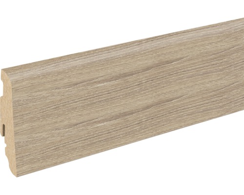 Plinthe SKANDOR Whitewashed Oak FOEI770 FU60L 19 x 58 x 2400 mm Plinthe décor bois