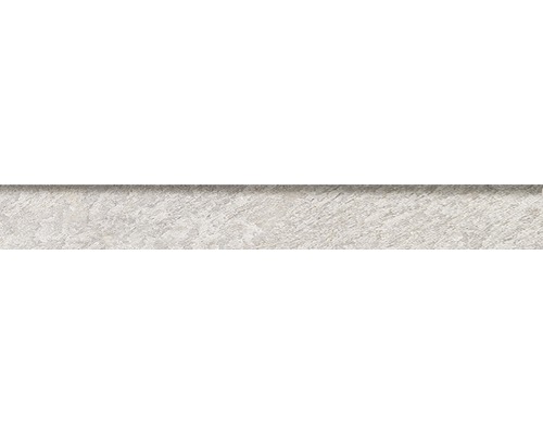 Sockelfliese Scout weiss 7.2x62 cm
