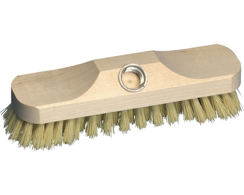 Balayette à main en bois avec poils