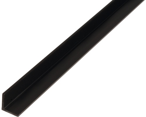 Winkelprofil PVC schwarz 10 x 10 x 1 x 1 mm 2,6 m Winkelprofil
