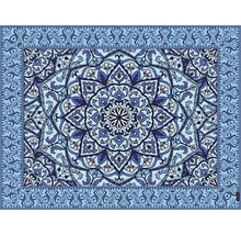 Tapis avec motif mandala