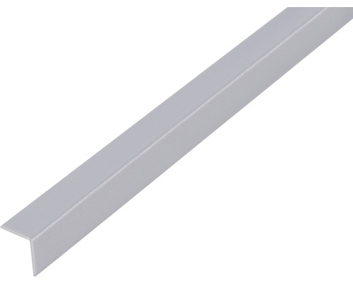 Profilé d’angle PVC gris 10 x 10 x 1 mm x 1 mm , 1 m Profilé d''angle en plastique
