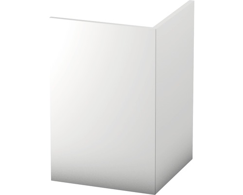 Profilé d’angle en PVC rigide blanc 2500x30x30 mm