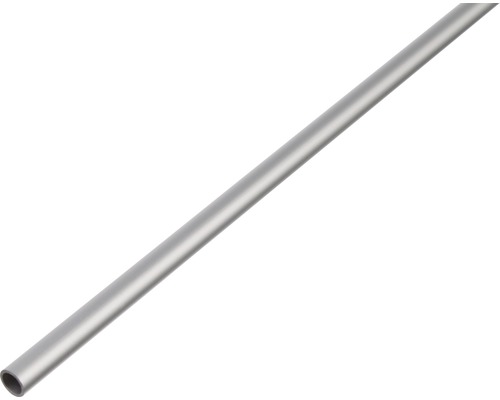 Tube rond Aluminium argent 30 x 2 x 2 mm , 1 m Tube en aluminium en détail