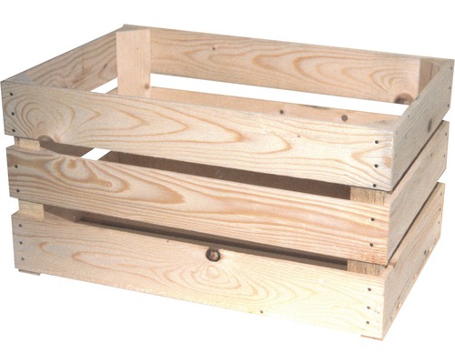 Obstkiste 60x40x32 cm roh Obstkiste 60x40x32 cm roh