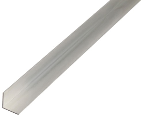 Profilé d&apos;angle alu argent anodisé 30x30x2 mm, 2,6 m