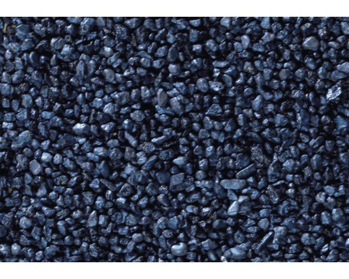 Aquarienkies 2-3 mm 25 kg violettblau metallic