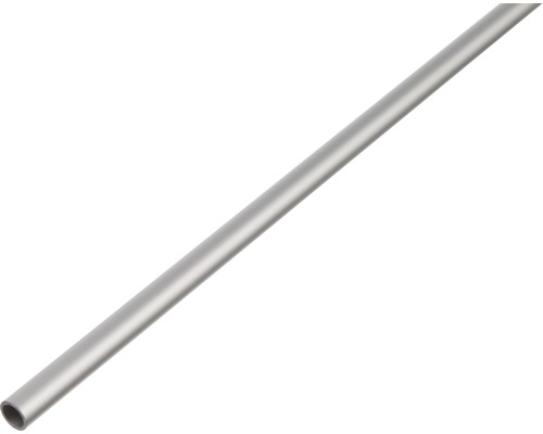 Tube rond Aluminium argent 25 x 1,5 x 1,5 mm , 2,6 m