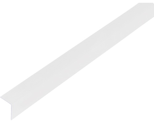 Winkelprofil PVC 20 x 20 x 1 x 1 mm 1 m Weisses Dekoband