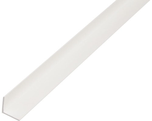 Winkelprofil PVC weiss 50 x 50 x 1,5 x 1,5 mm 1 m Kunststoffwinkelprofil