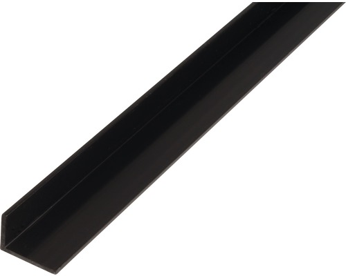 Profilé d’angle PVC noir 30 x 20 x 3 mm x 3 mm , 2,6 m
