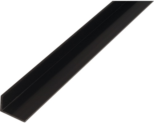 Winkelprofil PVC schwarz 30 x 20 x 3 x 3 mm 2,6 m Winkelprofil