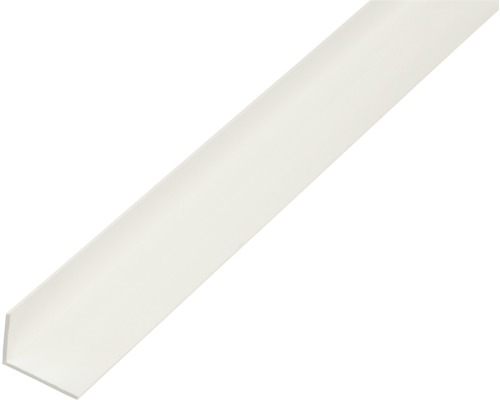 Profilé d’angle PVC blanc 40 x 10 x 2 mm x 2 mm , 2,6 m