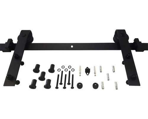 Schiebetürbeschlag mit Befestigungsmaterial