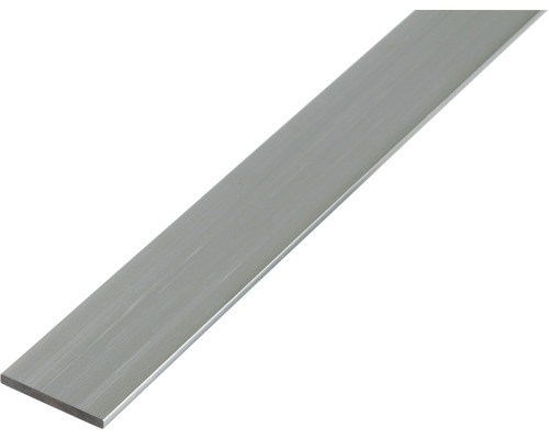 Profilé plat alu nature 50x3 mm, 1 m Barre plate en métal