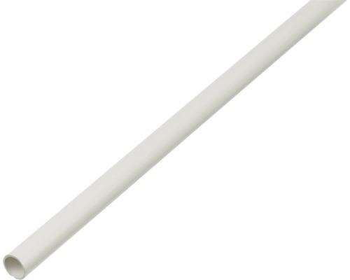 Tube rond PVC blanc 10 x 1 x 1 mm , 2,6 m