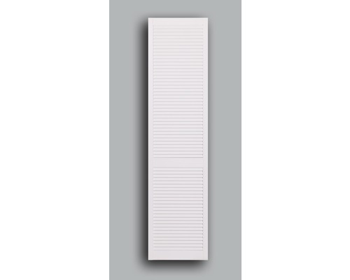 Porte à lamelles ouvertes pin blanc 99.3x49.4 cm