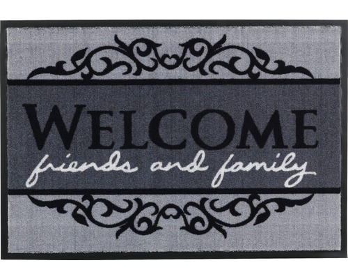 Paillasson anti-salissures Homelike Welcome 40x60 cm