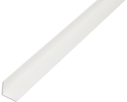 Profilé d’angle PVC blanc 50 x 50 x 1,2 mm x 1,2 mm , 2,6 m