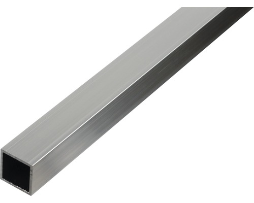 Vierkantrohr Aluminium 20 x 20 x 1,5 x 1,5 mm 2,6 m Quadratisches Aluminiumprofil