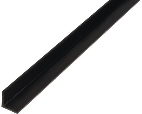 Profilé d’angle PVC noir 30 x 30 x 2 mm x 2 mm , 2,6 m