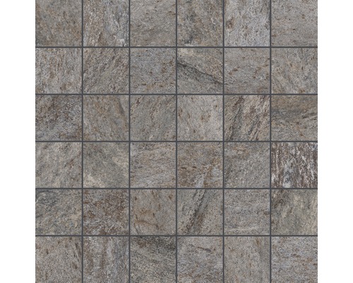 Mosaikfliese Quarzite Gris 30 x 30 x 0,93 cm