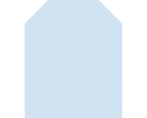 Funkenschutzplatte ESG-Klarglas 120 x 100 cm 6-eckig klar