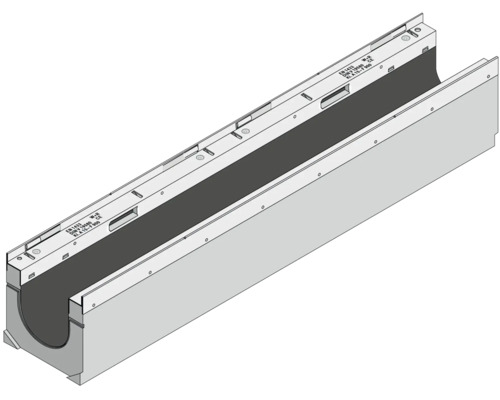 Caniveau de drainage en béton