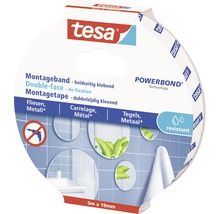 Double-face tesa blanc pour carrelage