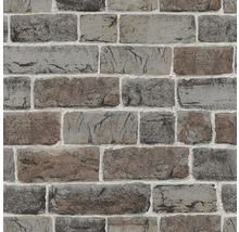 Papier peint à motif de briques