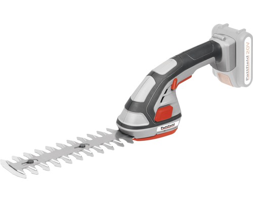 Taille-haie sans fil Pattfield avec outil de coupe et batterie