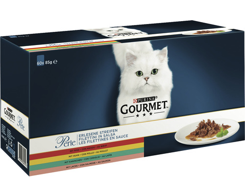 Purina Gourmet Perle nourriture pour chat Multipack de 60 portions